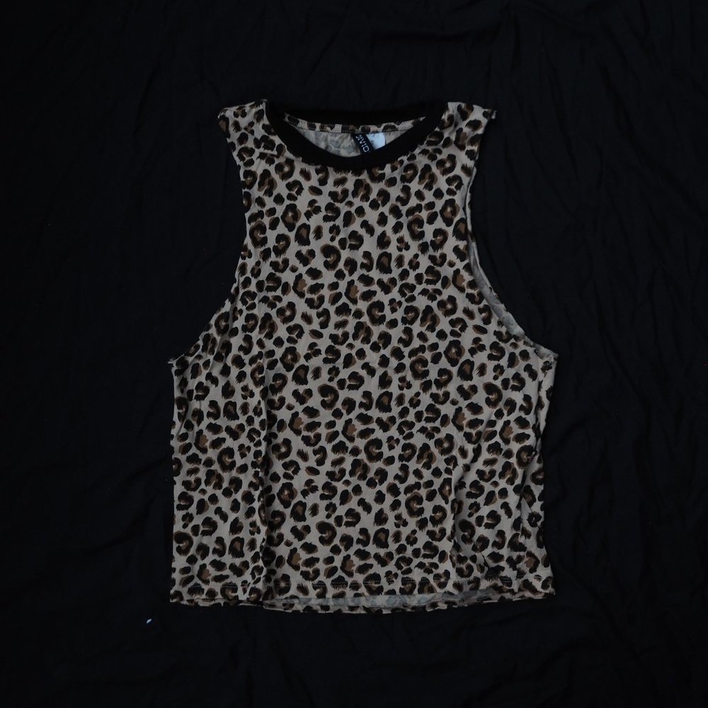 Leopard Print Muscle Tank